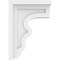 Ekena Millwork Standard Highland Architectural Grade PVC Corbel, 3 1/2"W x 7"D x 9 3/4"H CORP04X07X10HLD - alternate 4
